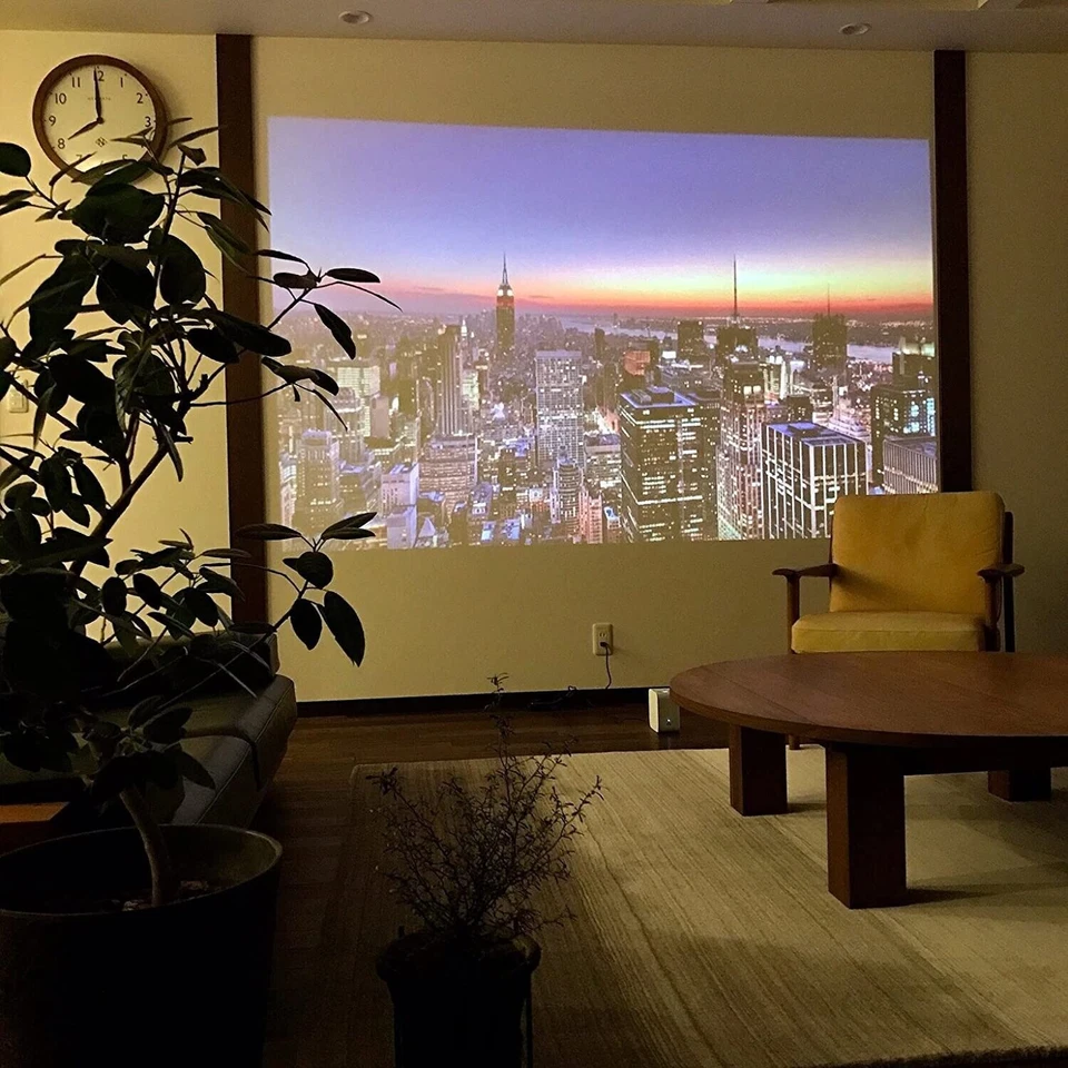 Sony LSPX-P1 Portable Ultra Short Throw Projector WiFi/Bluetooth White NEW - Image 3 of 4