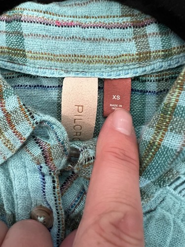 Top Anthropologie Pilcro The Serena Surf Henley - XS - Imagen 9 de 9