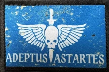 Adeptus Astartes Space Marines Morale Patch Video Game Hook and Loop USA