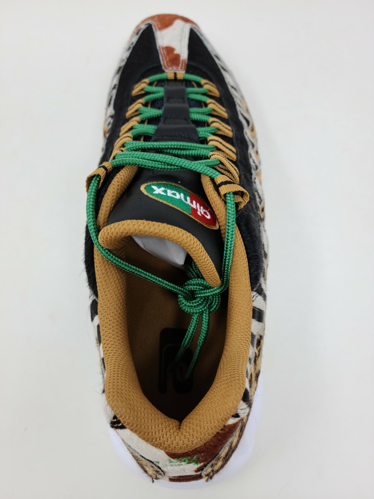 PONY Atmos x Air Max 95 DLX 'Animal Pack' 2018 fondo di magazzino nuovo con scatola uomo taglia 14 con