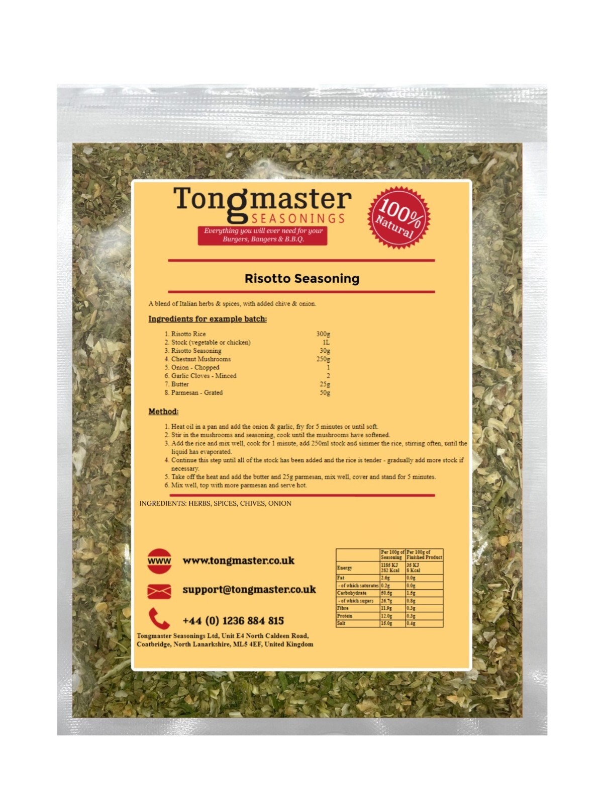 Risotto Seasoning - 500g