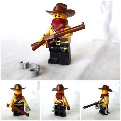 LEGO  Parts MOC Deputy / Deputy Sheriff Cowboys & Indians | Fits 6769