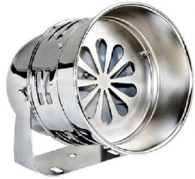 Sirène à turbine chromée pour moto Harley-Davidson, Custom & Voiture