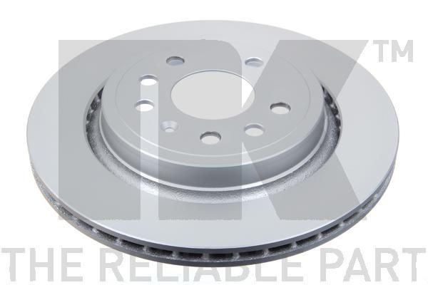 2X NK 313650 Bremsscheibe FüR Cadillac Passend FüR Fiat Opel Saab-image