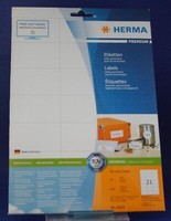 Etiketten Premium A4, Weiß 70X42,3 Mm Papier Matt 210 St.