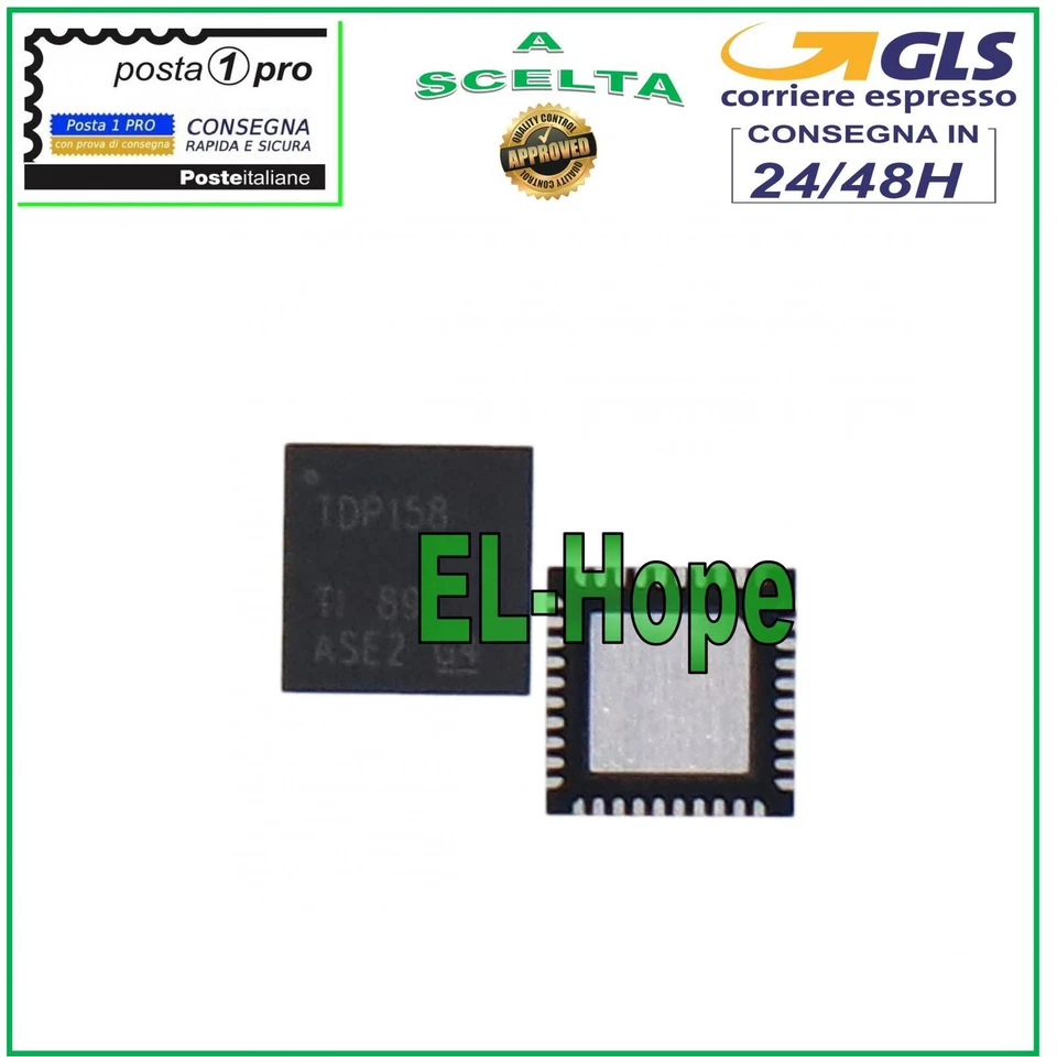IC CHIP HDMI TDP158 PER XBOX ONE X QFN40 CONTROLLO USCITA AUDIO VIDEO