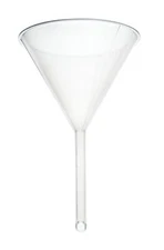 Filter Funnel, 3.6" - Polyethylene Plastic - Chemical Resistant - Eisco Labs