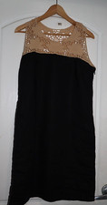 Black Sleeveless Dress by Loft Size 12