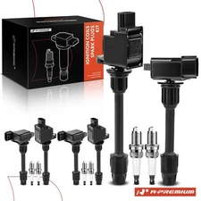 6 Ignition Coil & IRIDIUM Spark Plug Kits for INFINITI I30 Nissan Maxima 00-01