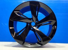 22"  Bentley Bentayga Factory OEM Black Genuine Wheel Rim Left