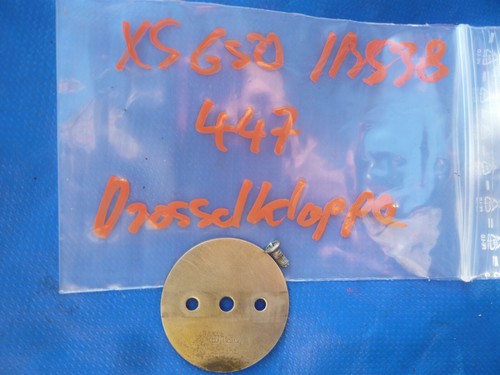 Yamaha  XS 650  Vergaser Typ BS38 1x Drosselklappe Throttle Valve Carburetor