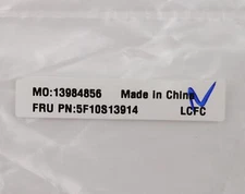 NEW LENOVO LEGION 5-15IMH05H THERMAL CPU COOLING FANS SH40R82593 5F10S13914