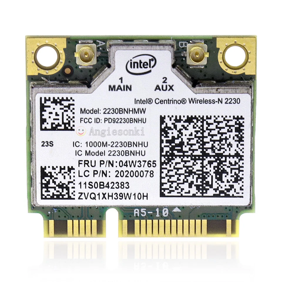 Intel Wireless-N 2230BNHMW BT+WIFI Card 04W3765 20200078 for ThinkPad T430U E530 - Image 2 of 4