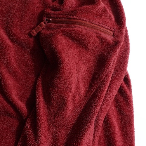 HORNY TOAD Sweater Men's Size Small Boxy Pile Fleece Sweatshirt Rust Pocket - Picture 5 of 21