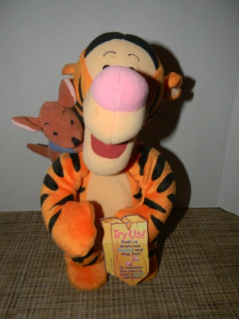 tigger and roo plush