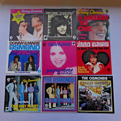 Osmonds / Solo   - 9 verschiedene Single Cover - Neu - auch einzeln zum kaufen