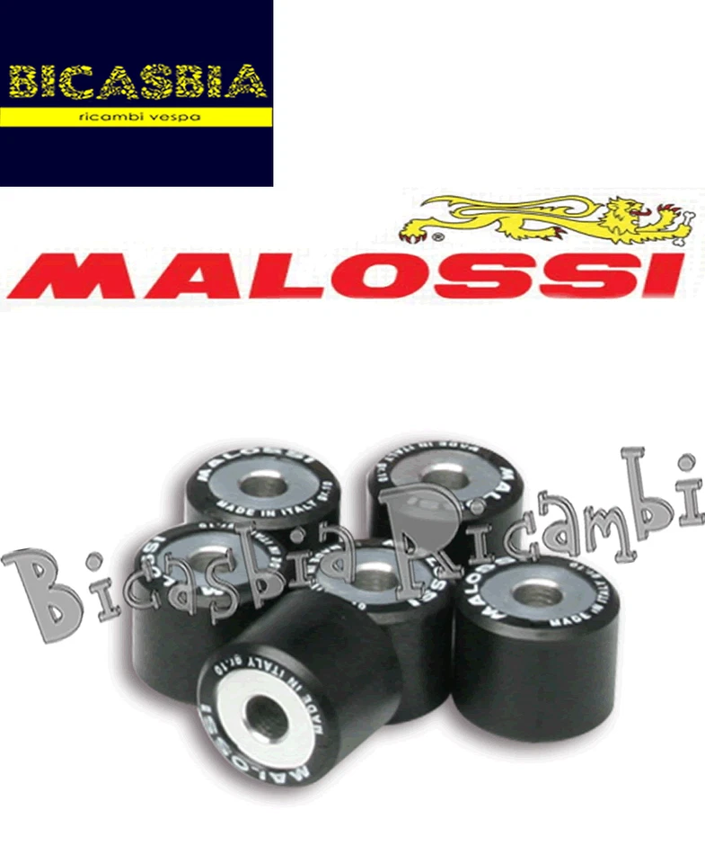 9686 - Rouleaux Variateur malossi 19X15,5 Gr 12,0 Honda Vision 110 Ie 4T (JF31E) - Photo 1/1