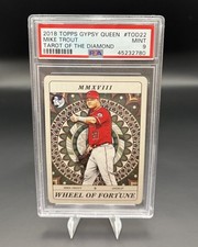 2018 Topps Gypsy Queen Mike Trout #TOD-22 Tarot of the Diamond PSA 9