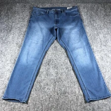 Buffalo David Bitton Axel Jeans Mens 40x30 Blue Slim Stretch Denim Pants Casual