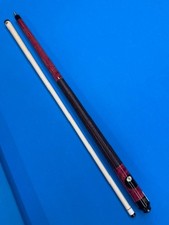 McDermott GS07C2 Pool Cue Burgundy Natural Walnut Double Wash w/ Linen Wrap