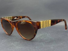 Vintage Gianni Versace MOD 533 COL 806 Tortoise Cat Eye Sunglasses Italy NOS