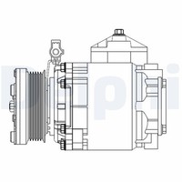 Kompressor Klimaanlage Delphi CS20525 FüR Ford Connect Tourneo Transit 12V Tdci