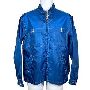60s SEARS OAKBROOK スポーツジャケット USA製 タロン 本革 Oakbrook 