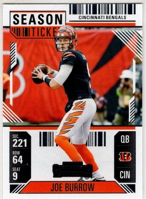2024 Panini Contenders Football Joe Burrow No. 20 Cincinnati Bengals
