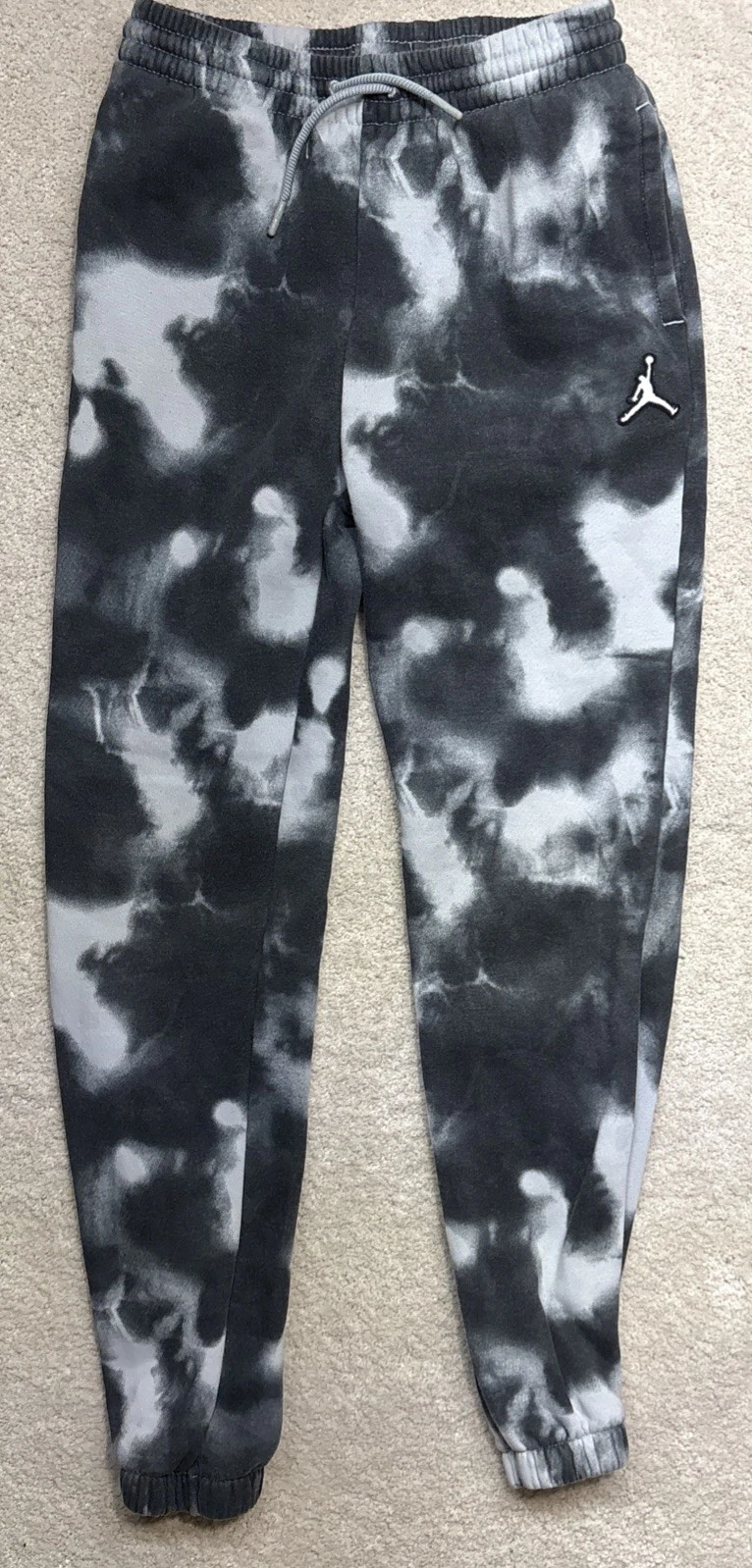 Air Jordan Sweatpants Boys Large 12-13 Year Jumpman 23 Tie Dye Embroidered