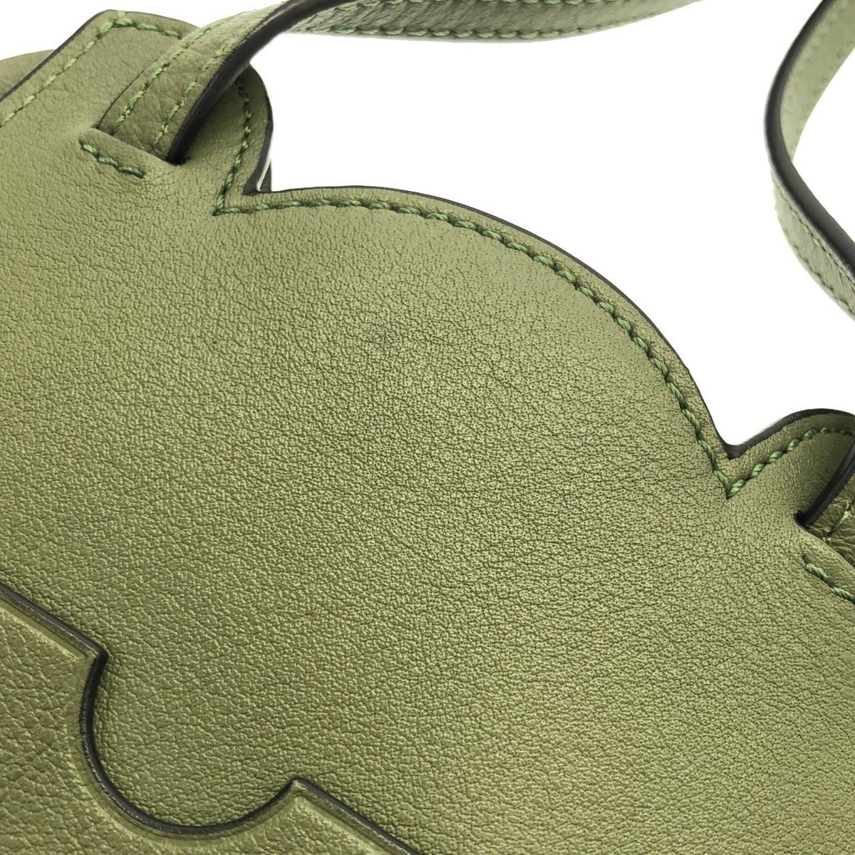 Authentic Loewe Elephant Pocket Shoulder Bag C623B02X04 #230-000
