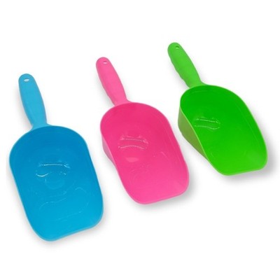 Colorful BPA-Free Pet Food Scoop - Measures Up To 1 Cup Dry Cat / Dog Feed