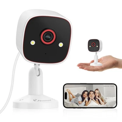 JENNOV Wireless 2.4G WiFi Security Camera System Outdoor Home Night Vision 3MP HD Cam