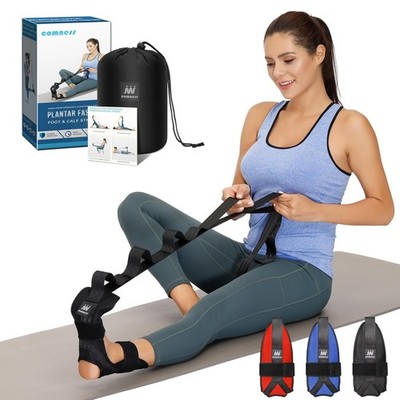 Multi-Functional Stretching Strap for Achilles Tendonitis & Foot Pain   One Size