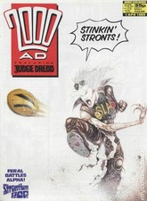 2000 AD UK #620 FN+ 6.5 1989 Stock Image