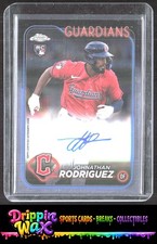 Johnathan Rodriguez 2024 Topps Chrome Update Auto #RA-JR SKU16-3