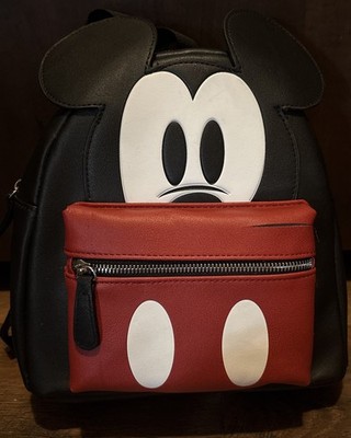 Disney\'s Mickey Mouse Retro Print Mini Backpack Bioworld NWT Disney main image 4