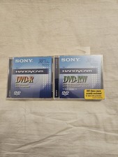Sony Handcam DVD-R  DVD-RW  1 Disc Each 30min./1.4GB New