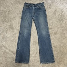 Vintage 70s 80s Levi's 517 Jeans Mens 32x34 Bootcut Orange Tab Denim