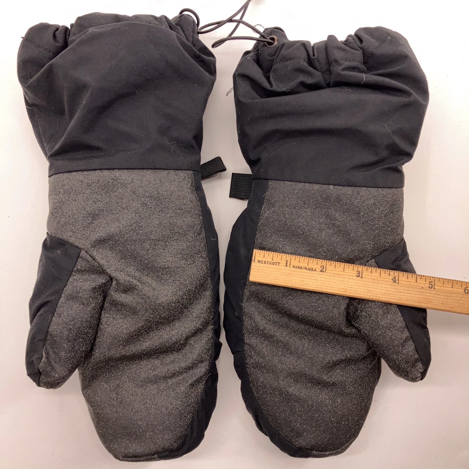 Guantes de invierno acolchados de plumón de ganso de Made USA talla M palma de cuero Foto 4 de 4