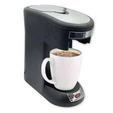 Café Valet Single Serve Coffee Maker, Brews 10 Ounces of Coffee or Hot Brewer