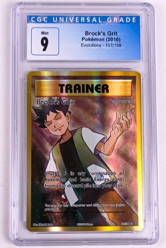 Brock's Grit graded CGC 9 for sale on eBay