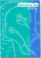 Dodo Acad-Pad 2018-2019 Filofax-compatible A5 Organiser Diary Refill, Mid Year /