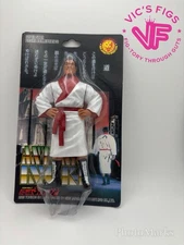 Antonio Inoki Charapro Wrestling Figure New Japan NJPW Mogura House mint on card