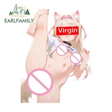 EARLFAMILY 5.1" the splits Anime Car Sticker Bumper Artistic Hood SUV JDM Decal