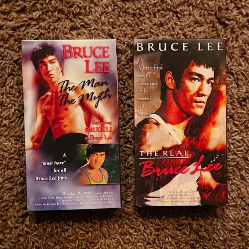 Platinum Disc Corp Bruce Lee: The Man, The Myth / The Real Bruce Lee VHS NTSC