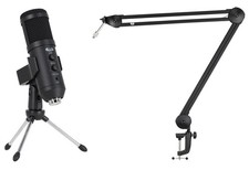 CAD Audio U49 Side Address USB Microphone w/Headphone Monitor Echo Boom Arm