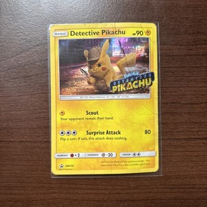 Detective Pikachu Card | eBay