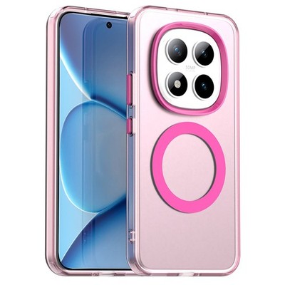 Handyhülle für Xiaomi Redmi Note 15 Pro Plus 5G/POCO M8 Pro 5G Techsuit Rosa