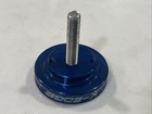 K-Edge Gravity Cap Bike Stem Computer Mount fits Garmin - Blue — photo 6