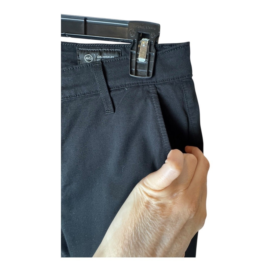 AG Adriano Goldschmied Pants Women 27 Black Caden Tailored Trouser NWT Preppy thumbnail 5